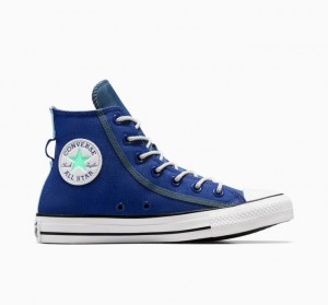 Tenis Converse Chuck Taylor All Star Utility Twist Altos Mujer Azules | COLOMBIA L8325R