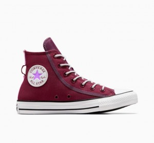 Tenis Converse Chuck Taylor All Star Utility Twist Altos Mujer Rojas | COLOMBIA H7841R