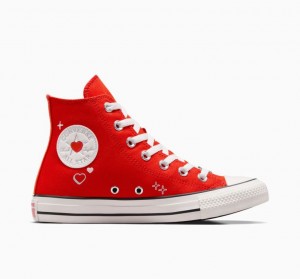 Tenis Converse Chuck Taylor All Star Y2K Heart Altos Mujer Rojas | COLOMBIA E5978J