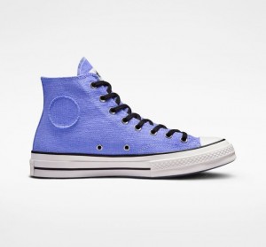 Tenis Converse X Stüssy Surfman Chuck 70 Altos Hombre Azules Claro | COLOMBIA V8653U