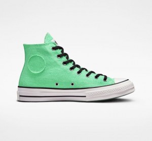 Tenis Converse X Stüssy Surfman Chuck 70 Altos Mujer Verde Claro | COLOMBIA M7598O