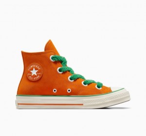 Tenis Converse X Wonka Chuck 70 Oompa Loompa Altos Hombre Naranjas | COLOMBIA G6149N