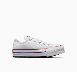 Tenis Plataforma Converse Chuck Taylor All Star Lift Niños Blancas | COLOMBIA I6493K