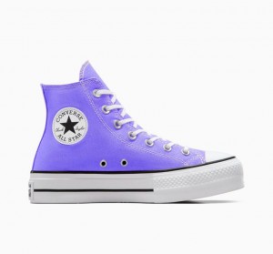 Tenis Plataforma Converse Chuck Taylor All Star Lift Mujer Lavanda | COLOMBIA O3870P