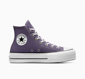 Tenis Plataforma Converse Chuck Taylor All Star Lift Mujer Moradas | COLOMBIA M3518V