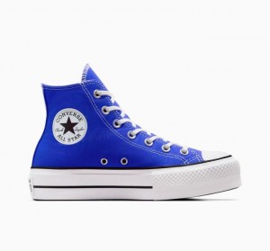 Tenis Plataforma Converse Chuck Taylor All Star Lift Mujer Azules | COLOMBIA J7648K