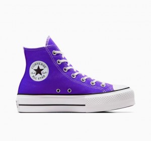 Tenis Plataforma Converse Chuck Taylor All Star Lift Mujer Azules | COLOMBIA E5601F