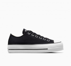 Tenis Plataforma Converse Chuck Taylor All Star Lift Mujer Negras | COLOMBIA J6821O