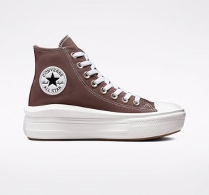 Tenis Plataforma Converse Chuck Taylor All Star Move Mujer Marrones | COLOMBIA D5416P