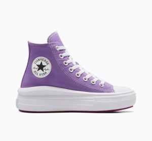 Tenis Plataforma Converse Chuck Taylor All Star Move Seasonal Color Mujer Lavanda | COLOMBIA A0895S