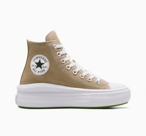 Tenis Plataforma Converse Chuck Taylor All Star Move Seasonal Color Mujer Marrones Claro | COLOMBIA D9135A