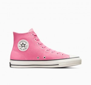 Tenis Skate Converse Chuck Taylor All Star Pro Suede Hombre Rosas | COLOMBIA C5608K