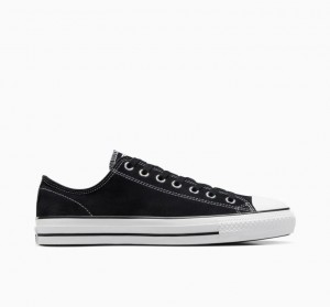 Tenis Skate Converse Cons Chuck Taylor All Star Pro Suede Hombre Negras | COLOMBIA D6895F