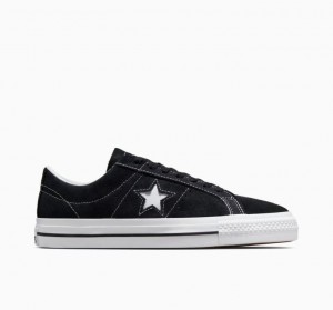 Tenis Skate Converse Cons One Star Pro Hombre Negras | COLOMBIA S9045E