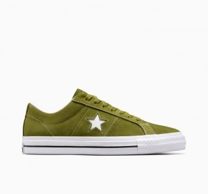 Tenis Skate Converse One Star Pro Hombre Verde | COLOMBIA K6142F