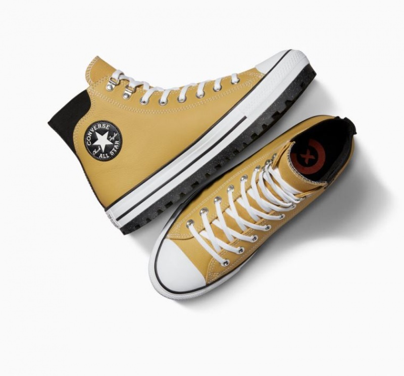 Botas Impermeables Converse Chuck Taylor All Star City Trek Hombre Limón | COLOMBIA D7109Z