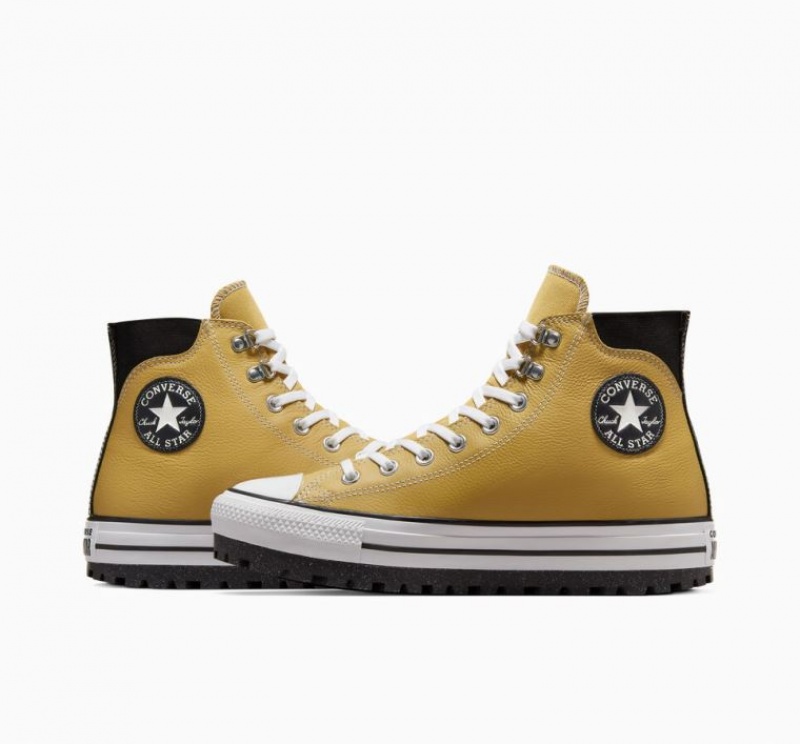 Botas Impermeables Converse Chuck Taylor All Star City Trek Hombre Limón | COLOMBIA D7109Z