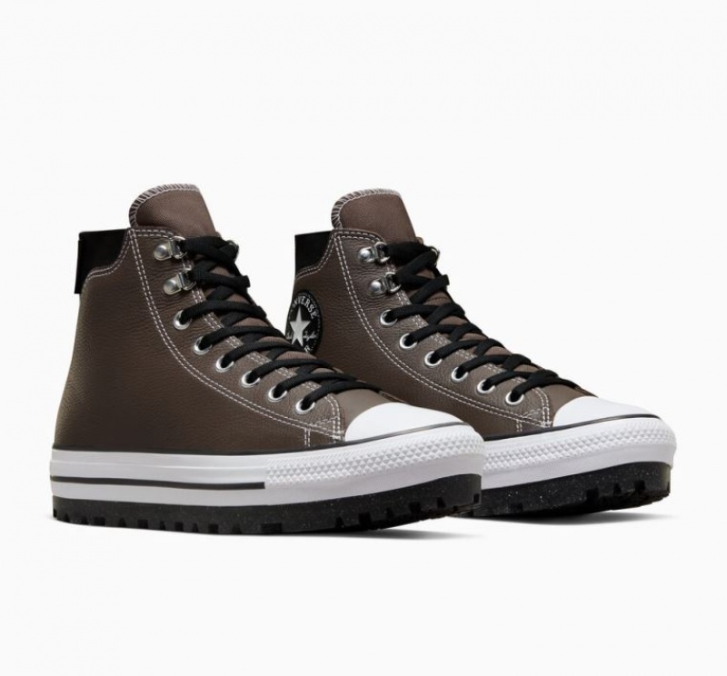 Botas Impermeables Converse Chuck Taylor All Star City Trek Hombre Marrones Oscuro | COLOMBIA Y9362A