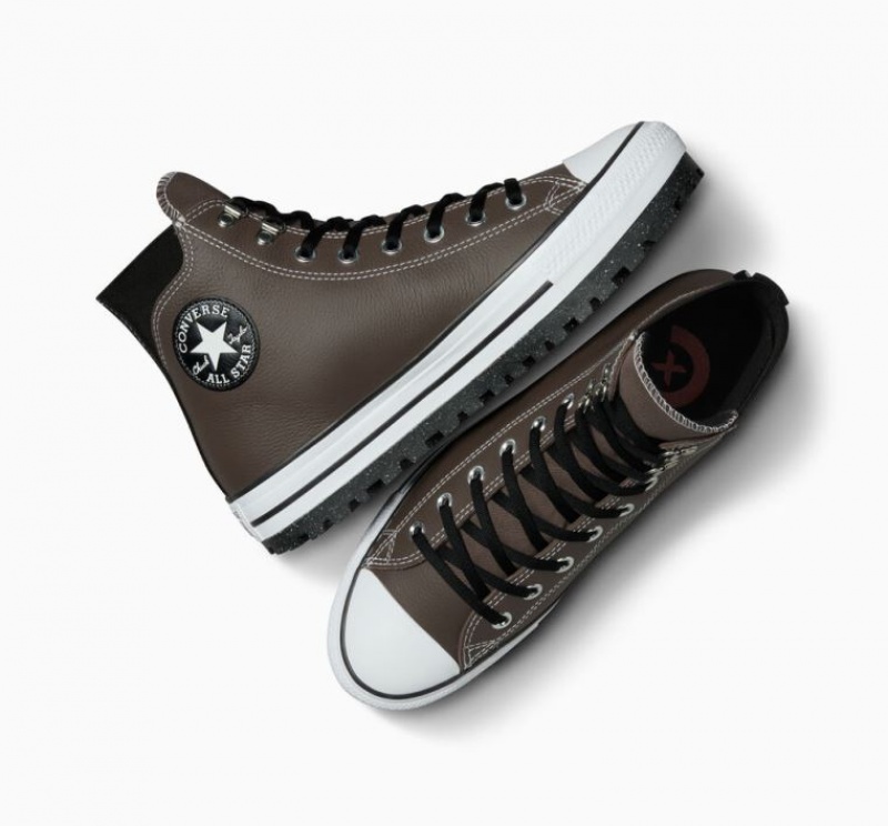 Botas Impermeables Converse Chuck Taylor All Star City Trek Hombre Marrones Oscuro | COLOMBIA Y9362A