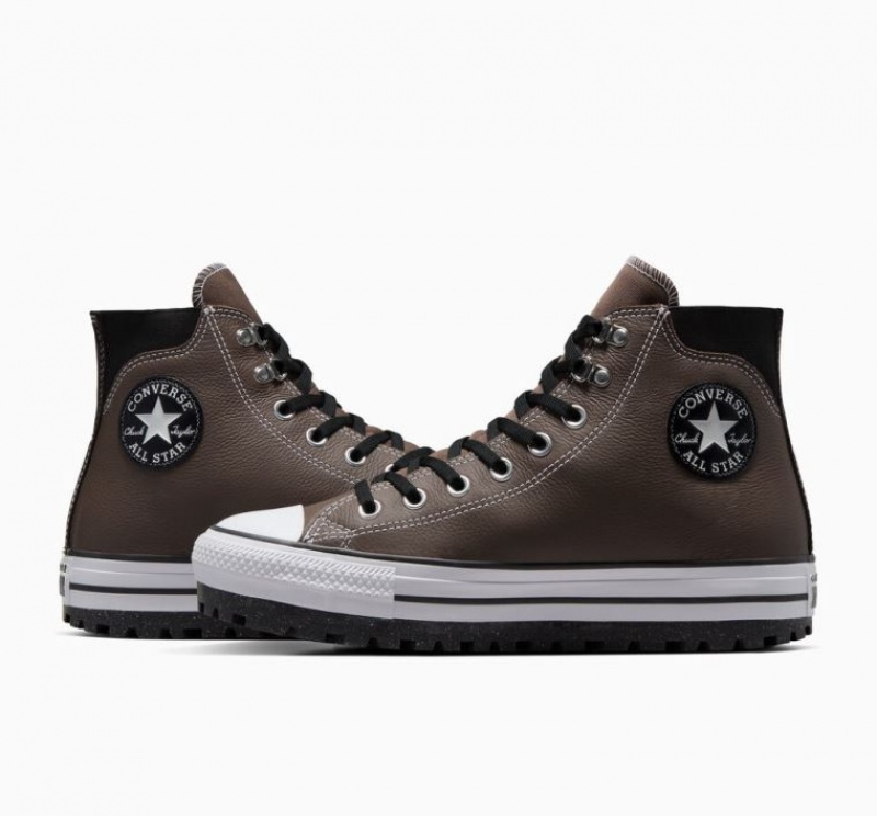 Botas Impermeables Converse Chuck Taylor All Star City Trek Hombre Marrones Oscuro | COLOMBIA Y9362A