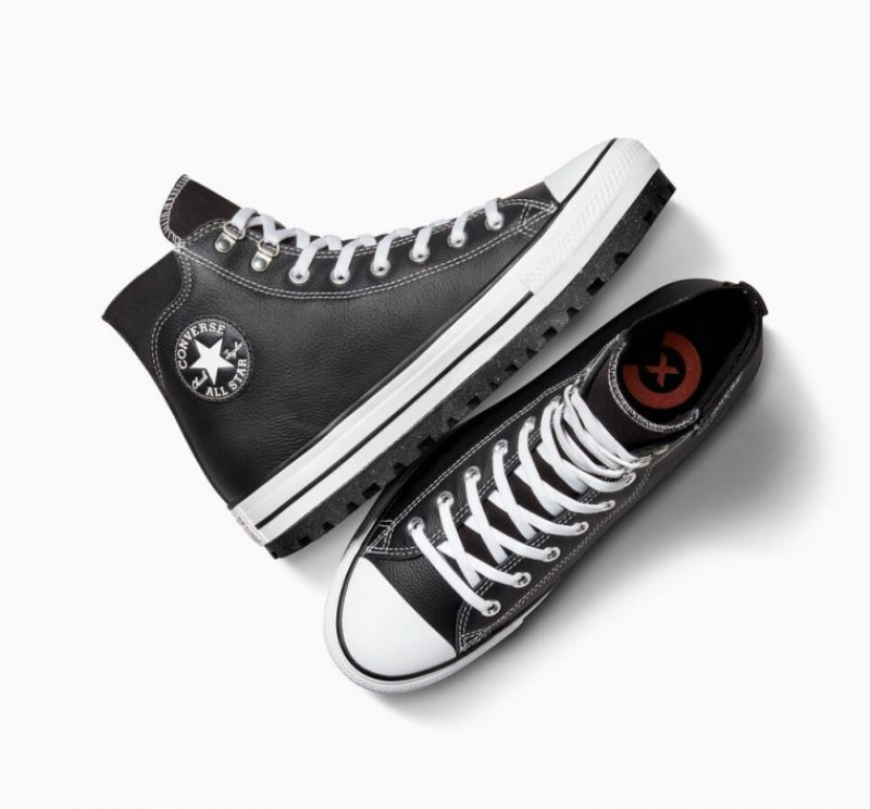 Botas Impermeables Converse Chuck Taylor All Star City Trek Hombre Negras | COLOMBIA O0439J