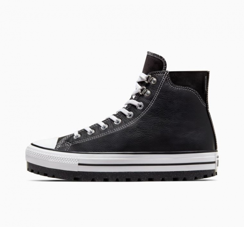 Botas Impermeables Converse Chuck Taylor All Star City Trek Hombre Negras | COLOMBIA O0439J