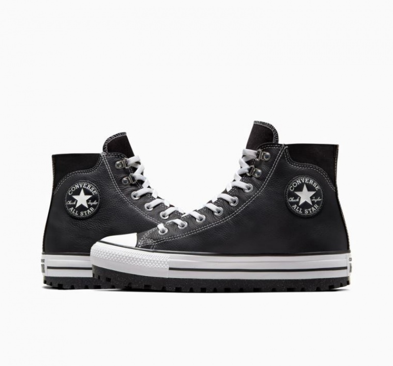 Botas Impermeables Converse Chuck Taylor All Star City Trek Hombre Negras | COLOMBIA O0439J