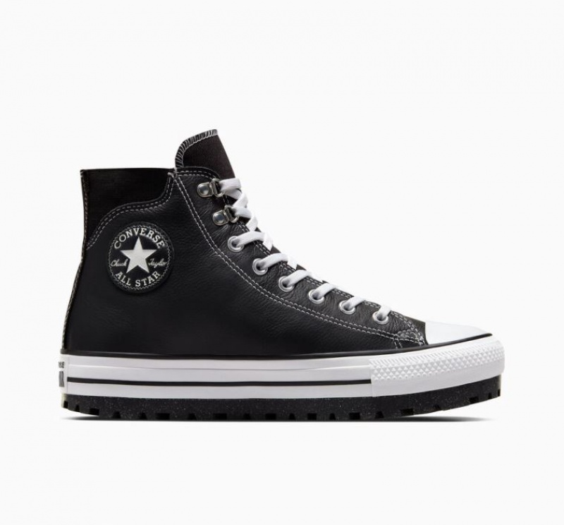 Botas Impermeables Converse Chuck Taylor All Star City Trek Hombre Negras | COLOMBIA O0439J