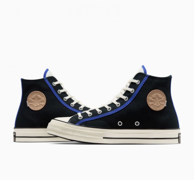 Tenis Converse Chuck 70 Altos Hombre Negras | COLOMBIA E8563Q