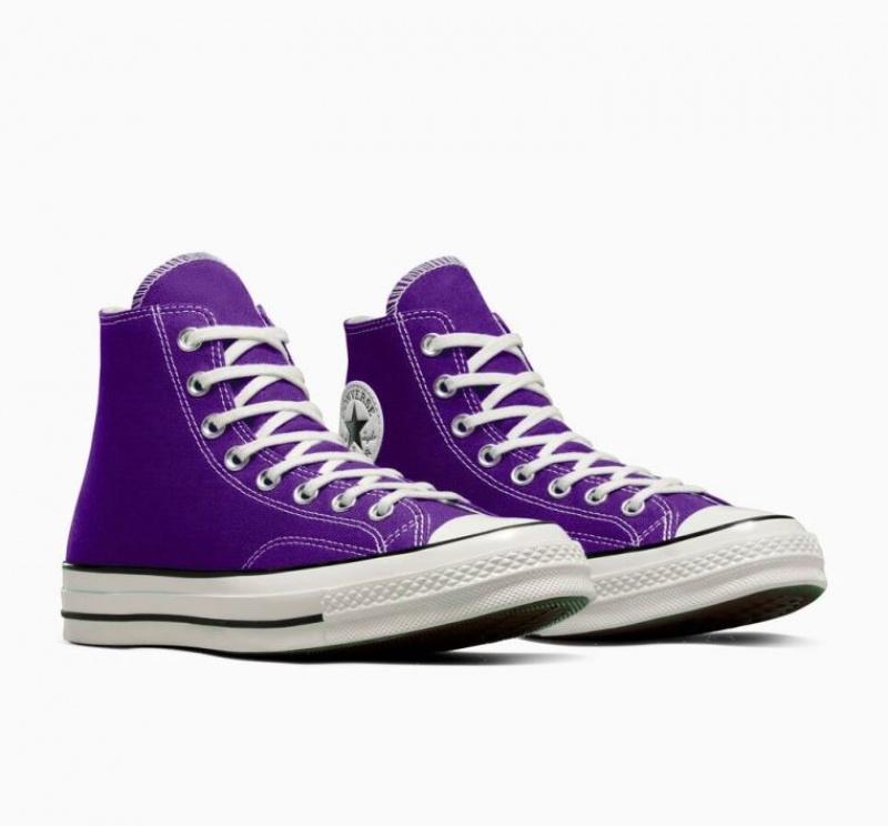 Tenis Converse Chuck 70 Canvas Altos Hombre Moradas | COLOMBIA F9453K