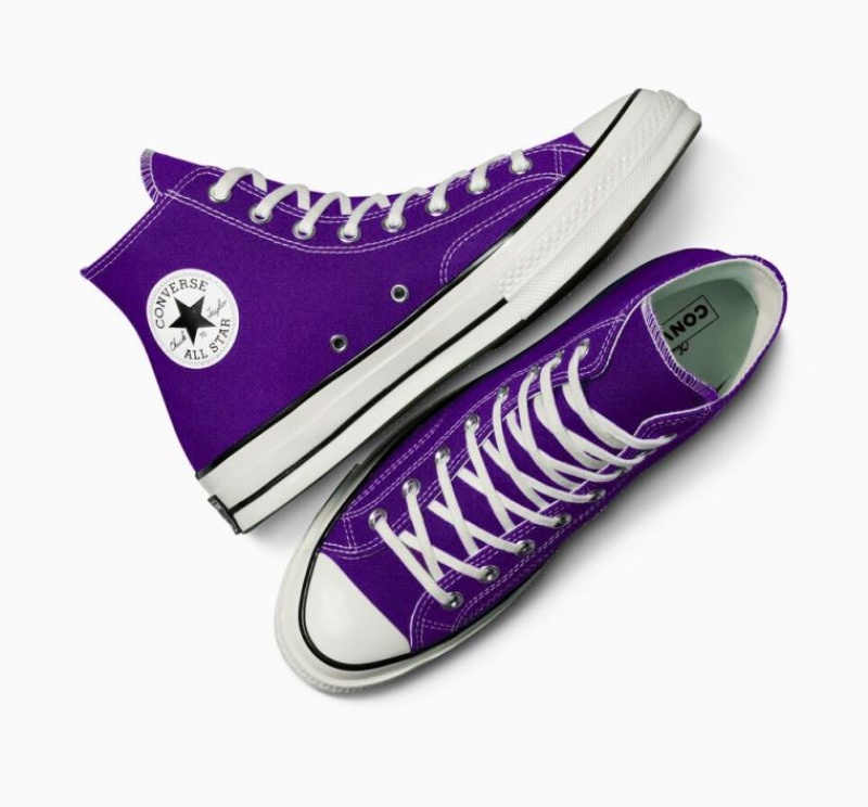 Tenis Converse Chuck 70 Canvas Altos Hombre Moradas | COLOMBIA F9453K