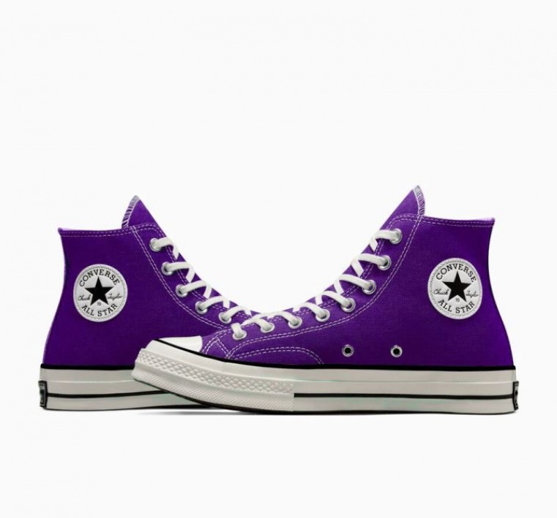 Tenis Converse Chuck 70 Canvas Altos Hombre Moradas | COLOMBIA F9453K