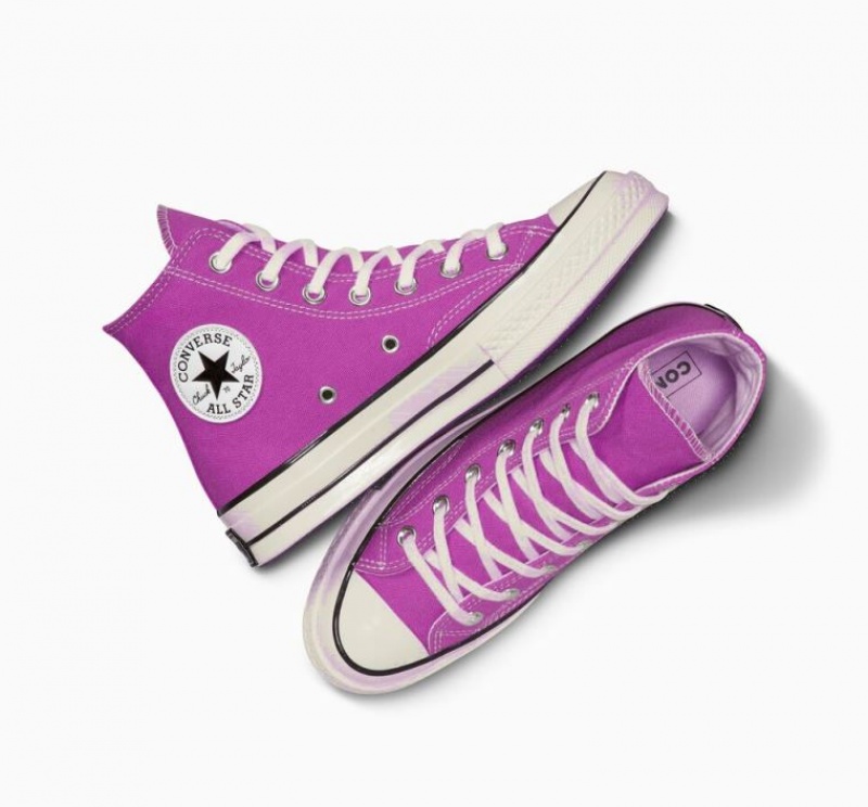 Tenis Converse Chuck 70 Canvas Altos Hombre Moradas | COLOMBIA C7521E