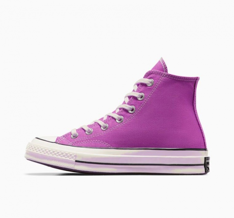 Tenis Converse Chuck 70 Canvas Altos Hombre Moradas | COLOMBIA C7521E