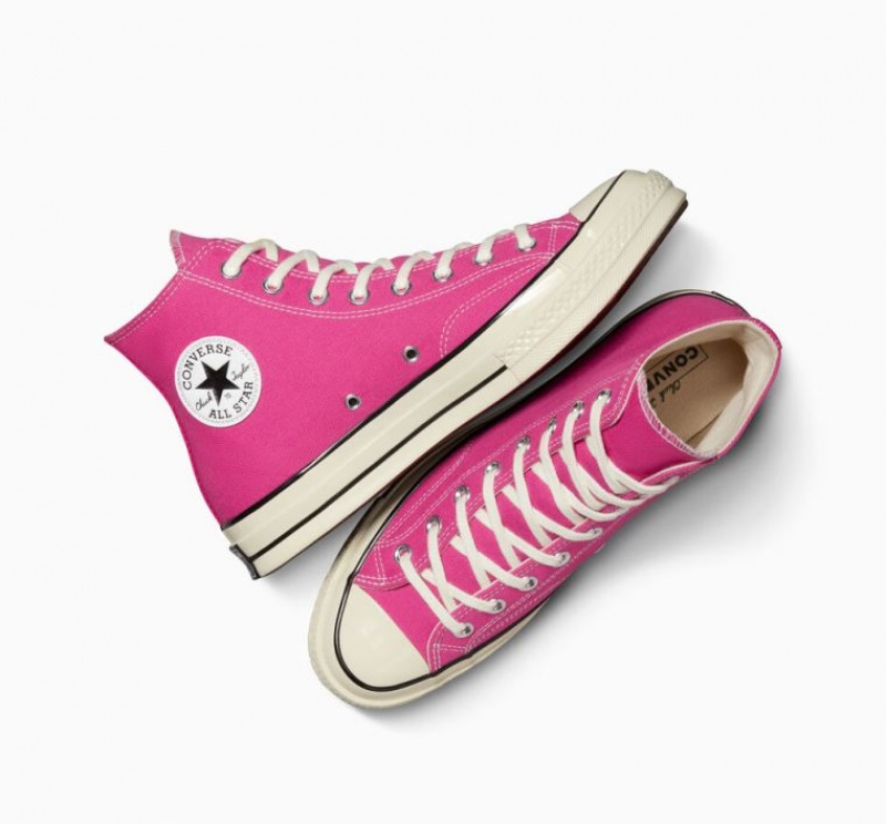 Tenis Converse Chuck 70 Canvas Altos Hombre Rosas | COLOMBIA J2358V