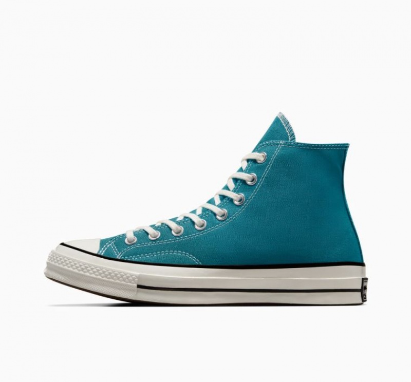 Tenis Converse Chuck 70 Canvas Altos Mujer Turquesa | COLOMBIA F3854W