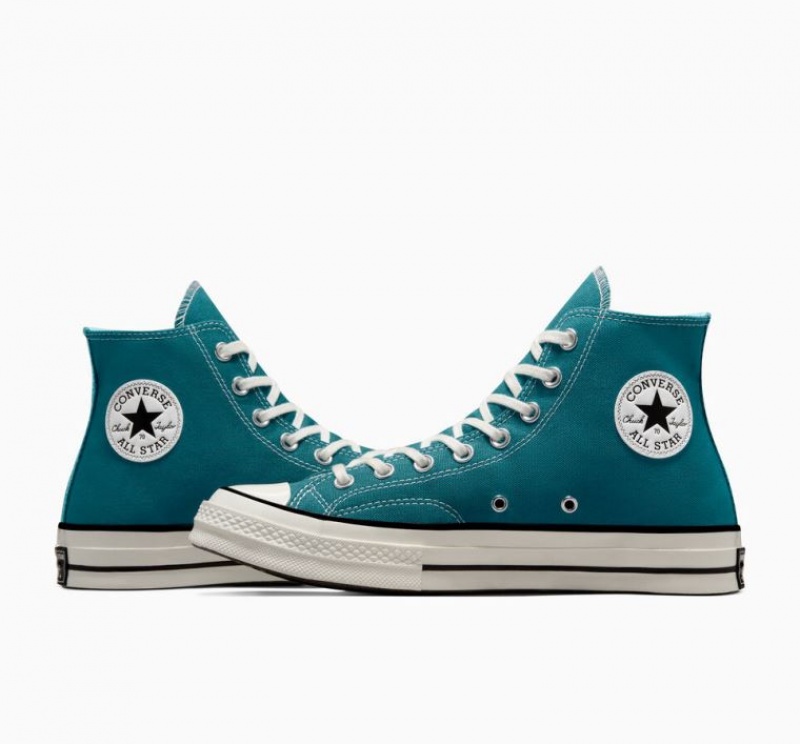 Tenis Converse Chuck 70 Canvas Altos Mujer Turquesa | COLOMBIA F3854W