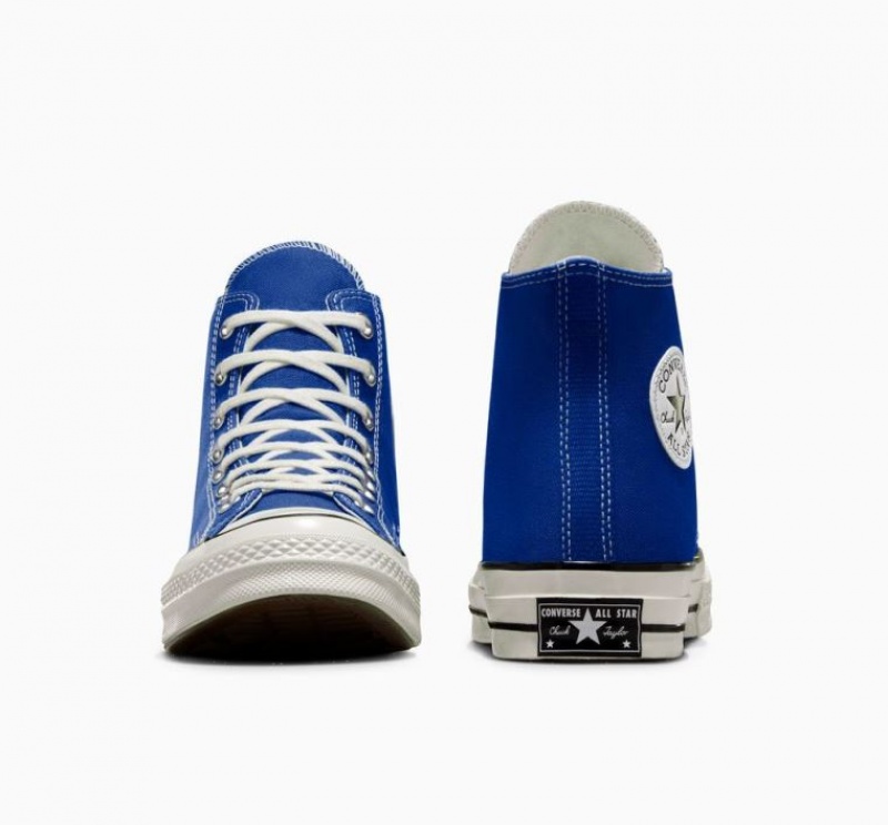 Tenis Converse Chuck 70 Canvas Altos Mujer Azules | COLOMBIA C3748P