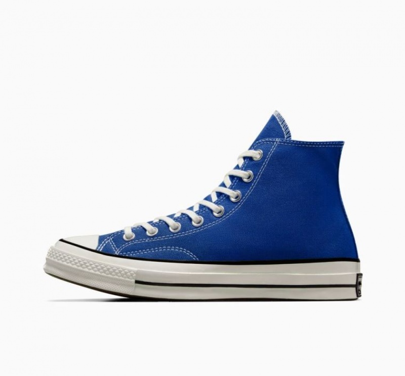 Tenis Converse Chuck 70 Canvas Altos Mujer Azules | COLOMBIA C3748P