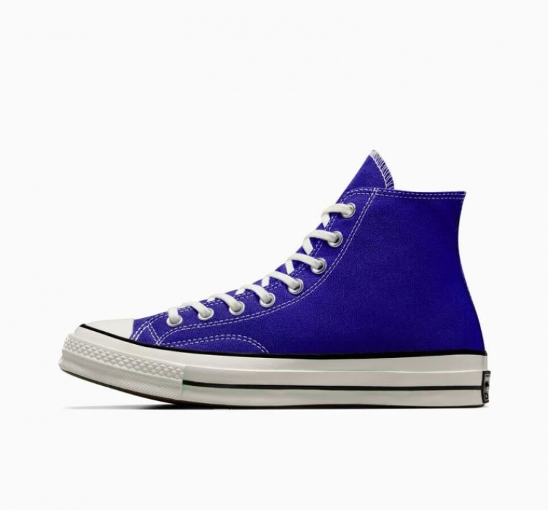 Tenis Converse Chuck 70 Canvas Altos Mujer Azules | COLOMBIA L2635A