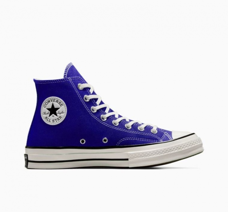 Tenis Converse Chuck 70 Canvas Altos Mujer Azules | COLOMBIA L2635A