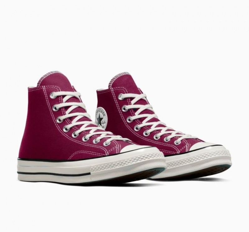 Tenis Converse Chuck 70 Canvas Altos Mujer Rojas | COLOMBIA B9358T