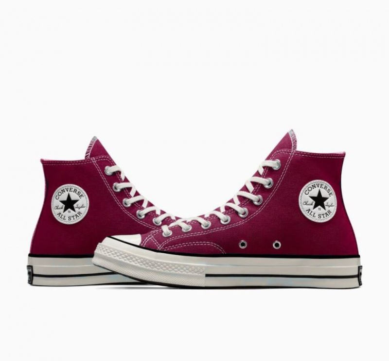 Tenis Converse Chuck 70 Canvas Altos Mujer Rojas | COLOMBIA B9358T