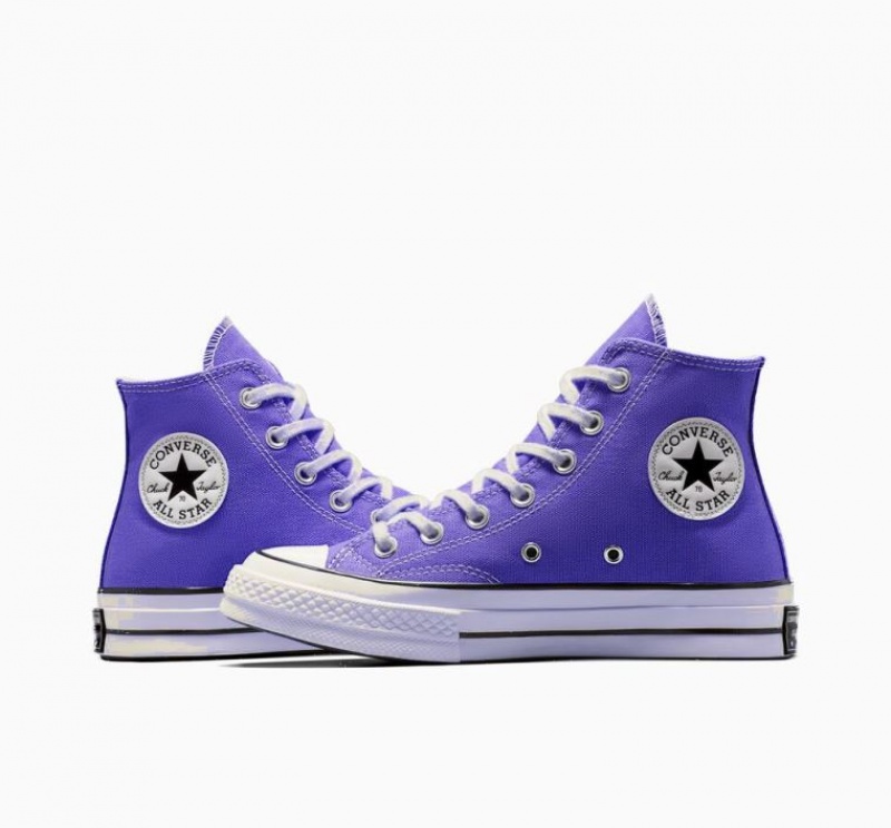 Tenis Converse Chuck 70 Canvas Altos Mujer Azules | COLOMBIA M7813T