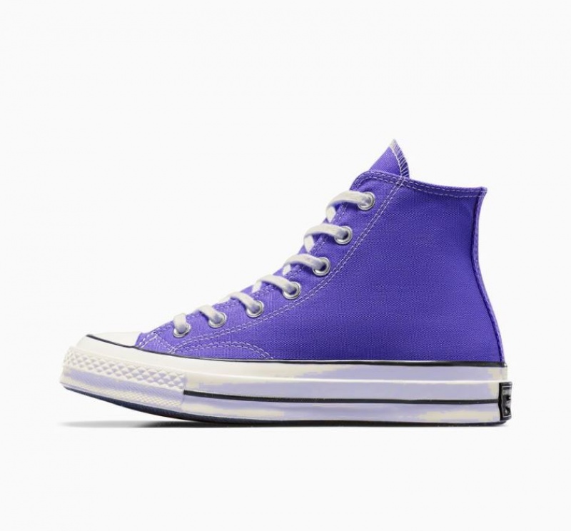 Tenis Converse Chuck 70 Canvas Altos Mujer Azules | COLOMBIA M7813T