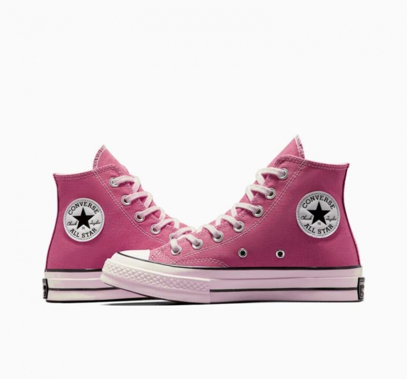 Tenis Converse Chuck 70 Canvas Altos Mujer Rosas | COLOMBIA H5027E