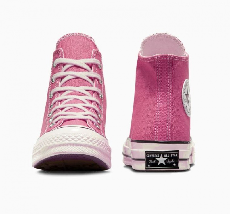 Tenis Converse Chuck 70 Canvas Altos Mujer Rosas | COLOMBIA H5027E