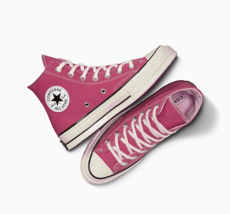 Tenis Converse Chuck 70 Canvas Altos Mujer Rosas | COLOMBIA H5027E