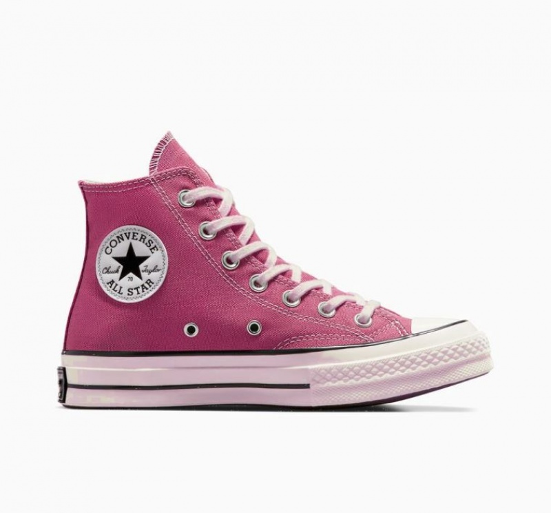 Tenis Converse Chuck 70 Canvas Altos Mujer Rosas | COLOMBIA H5027E