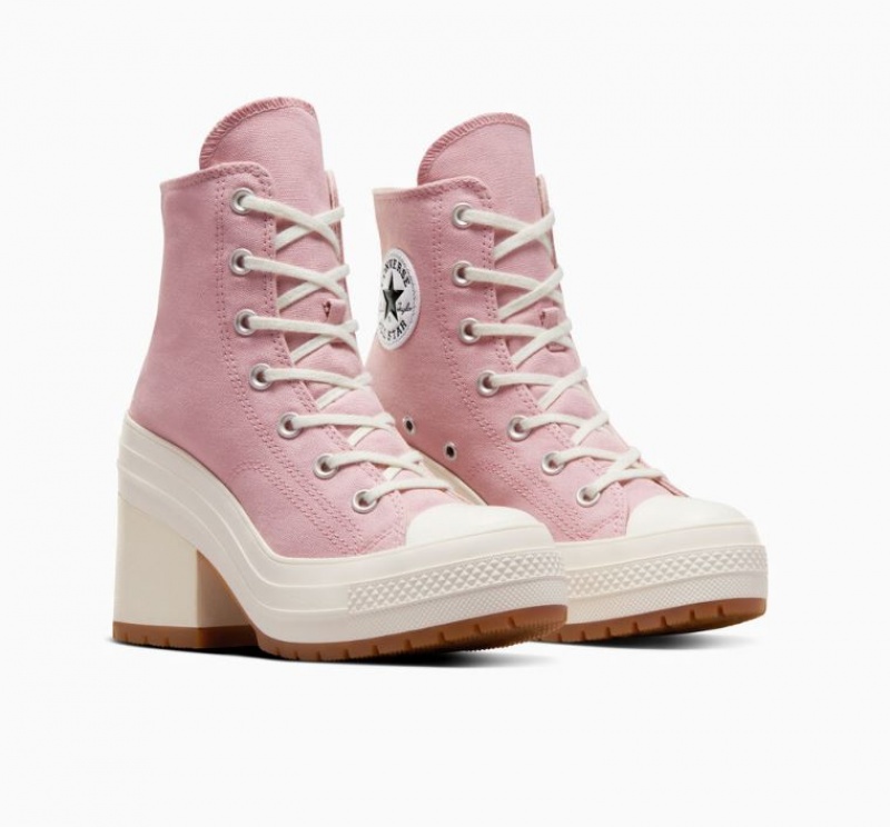 Tenis Converse Chuck 70 De Luxe Heel Altos Mujer Rosas | COLOMBIA P1835Q